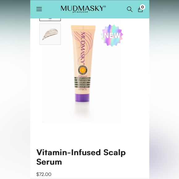 Mudmasky Vitamin Infused Scalp Serum - Picture 2 of 2